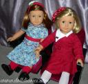American Girls Emily and Kit