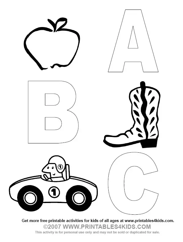 b words coloring pages - photo #38