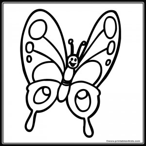 Butterfly Coloring Page 8