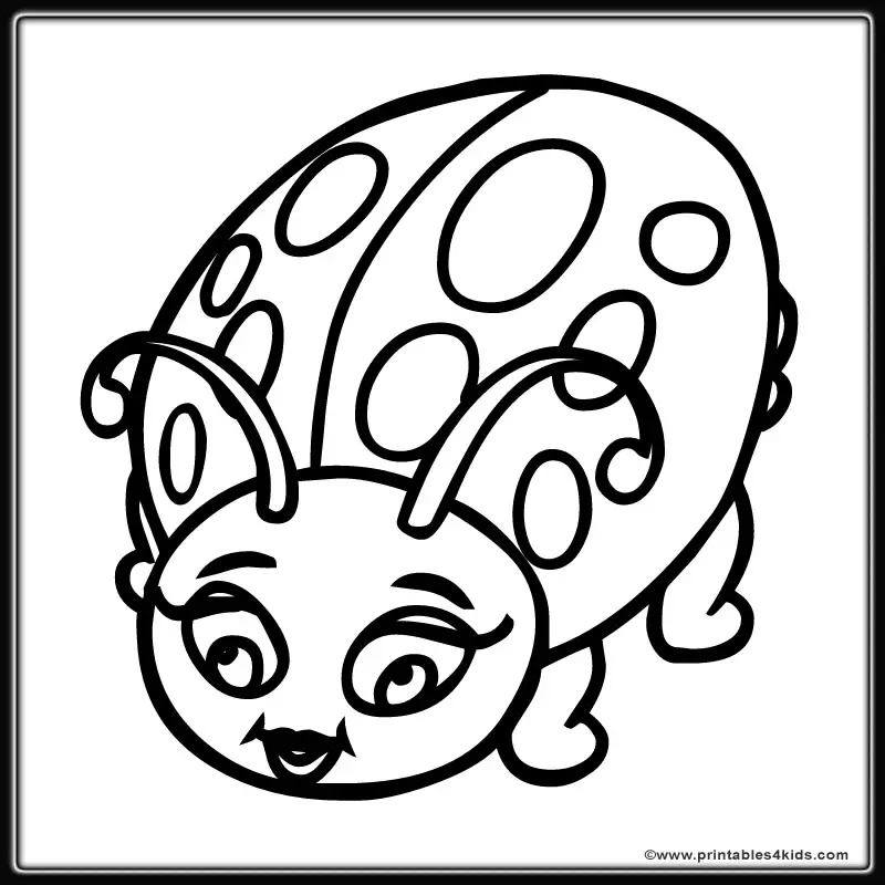 lady bug eggs coloring pages - photo #9