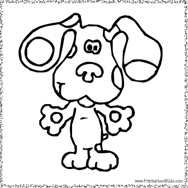 magenta blues clues coloring pages - photo #34
