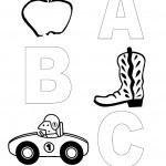 Letters A, B, C