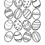 Printable Easter Egg Preschool Printable