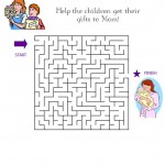 Printable Mothers Day Maze