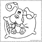 Blues Clues coloring page