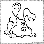 Blues Clues Playful Pup coloring page