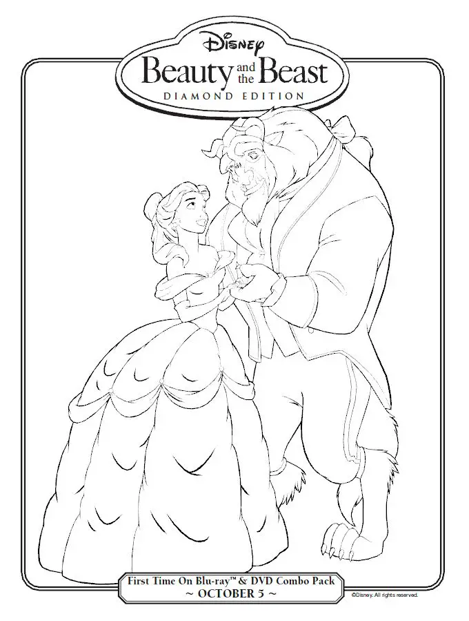 Disney's Beauty And The Beast Belle And Beast by SailorMoonFanGirl on  Newgrounds