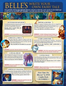 Beauty and the Beast Writing Activity